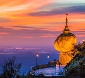 Golden Rock Pagoda