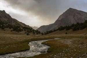 Trekking in Tajikistan fann mountains