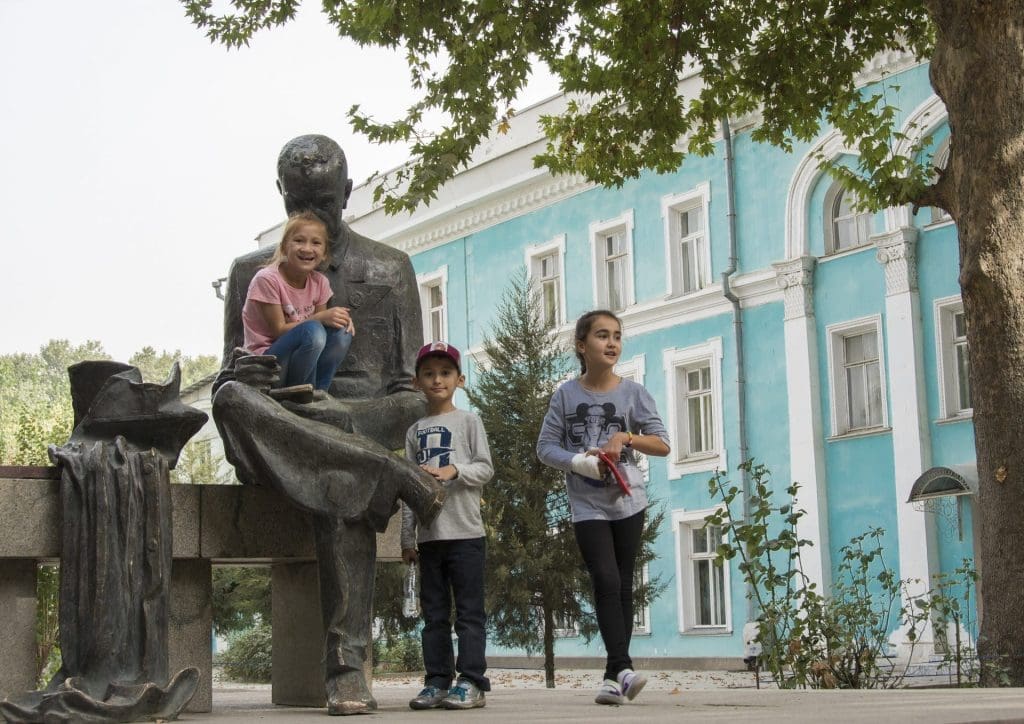 Dushanbe: children