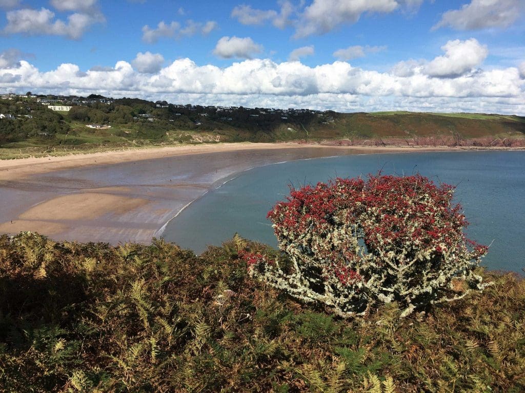 Freshwater East - the final beach not the Pembrokeshire Coast Path