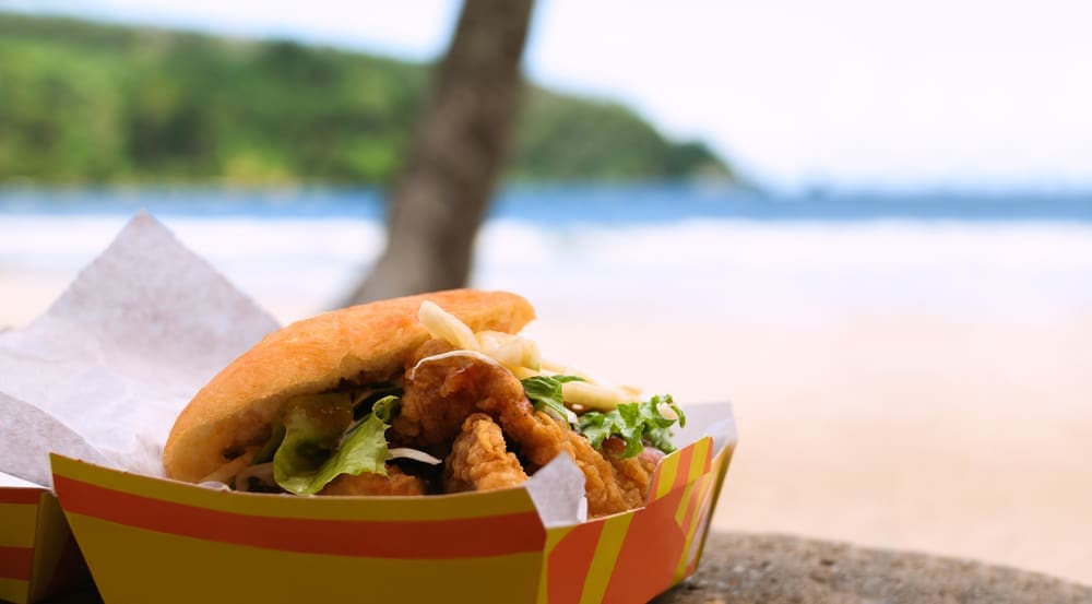 Caribbean Getaway - food