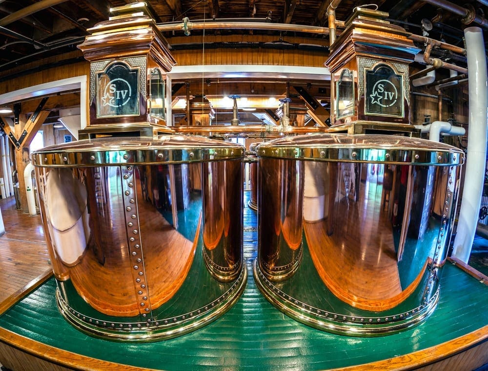  Original copper stills at Makers Mark part of the Kentucky Bourbon Trail