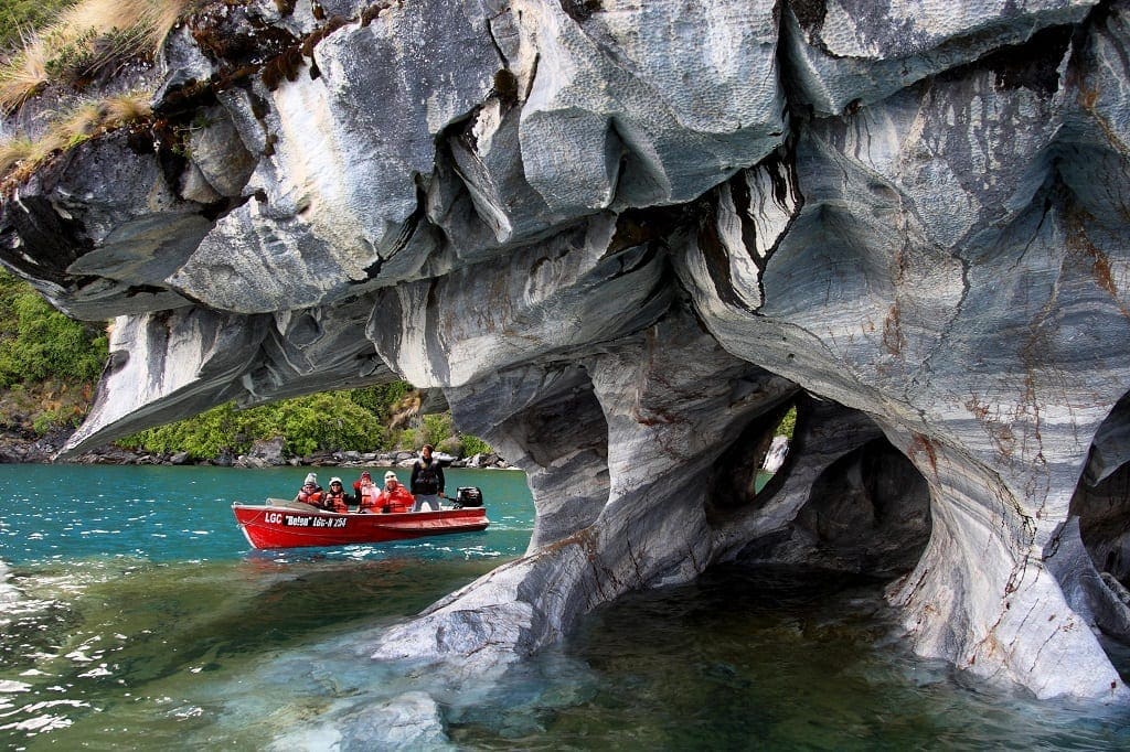 Catedrales de Marmol Lago General Carrera - Chile