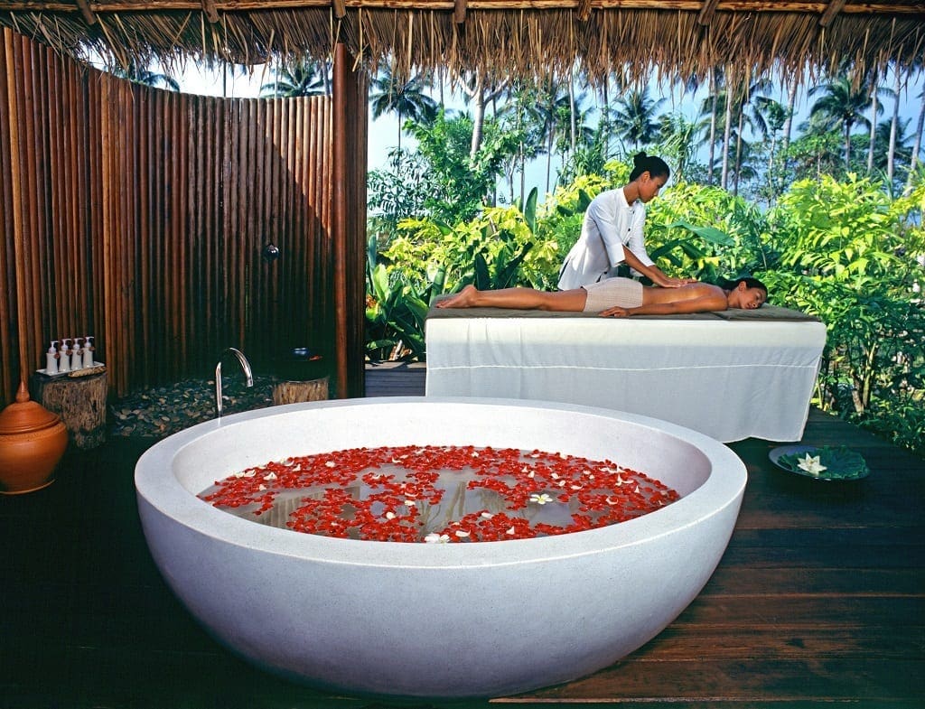 Spa treatment at The Sarojin