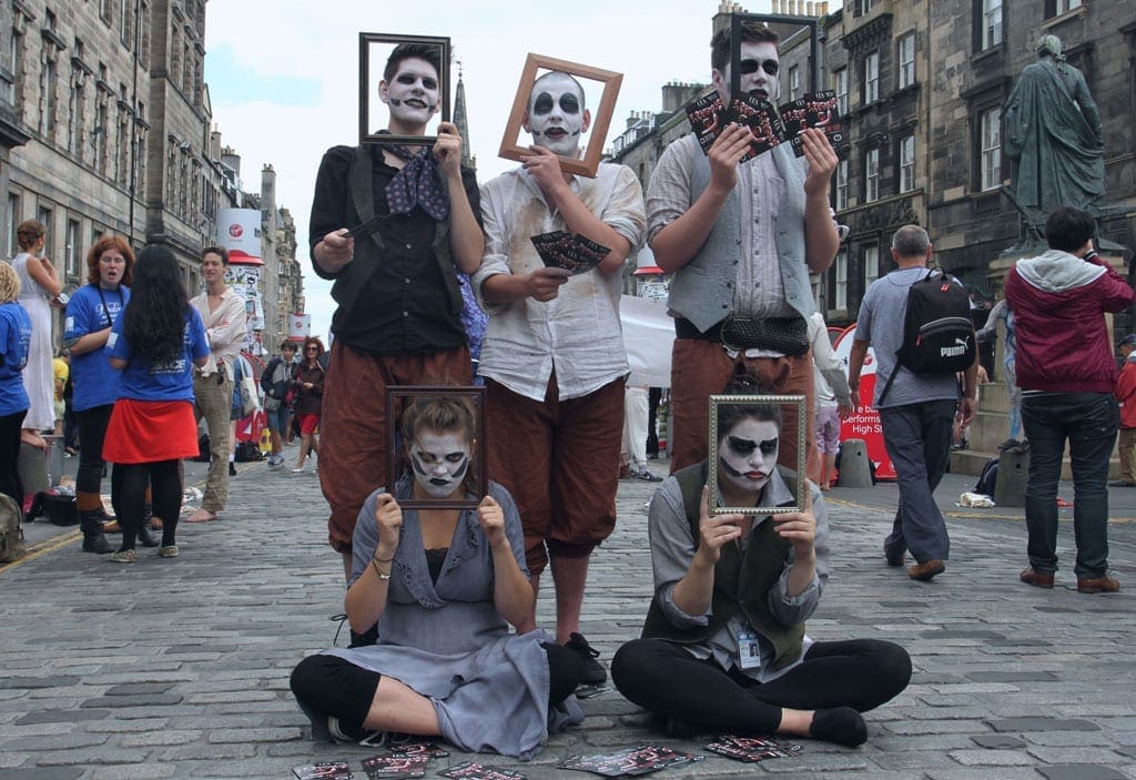 Edinburgh festivals in august