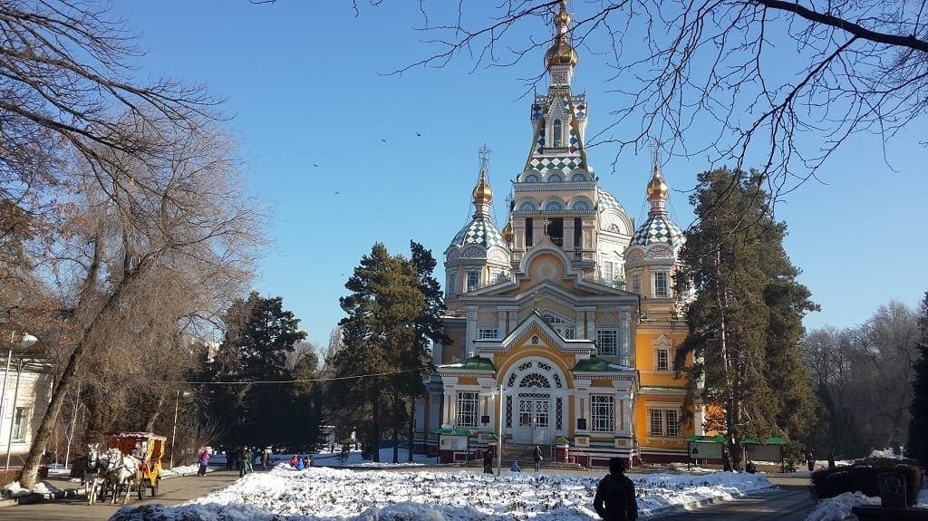 Zhenkov Cathedral in winter