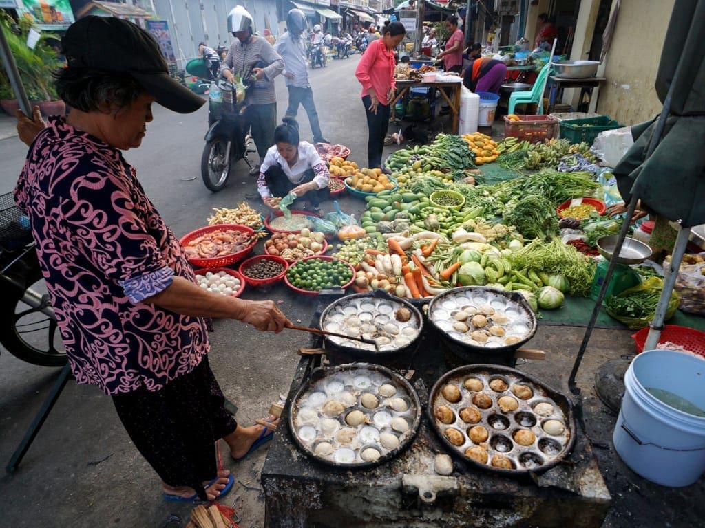 Cambodia food - up close and personal