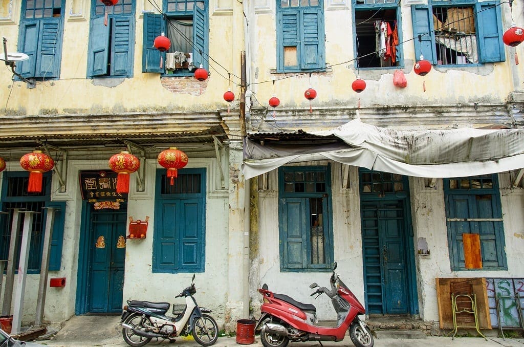 Chinatown shophouse, Malaysia