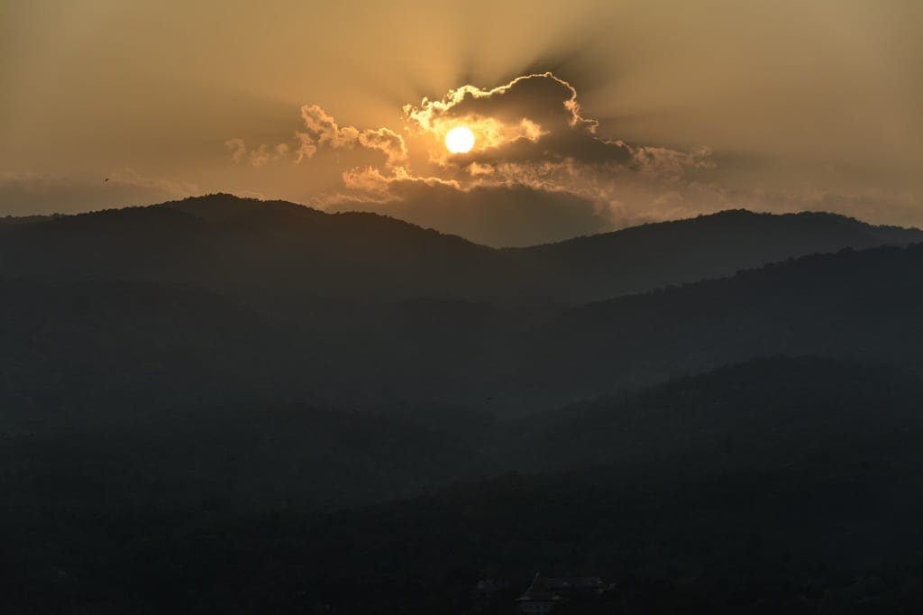 Doi Suthep sunset