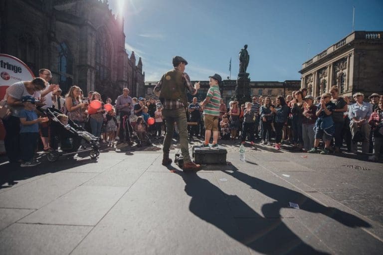 Edinburgh Fringe Festival 2022 Travel Begins at 40