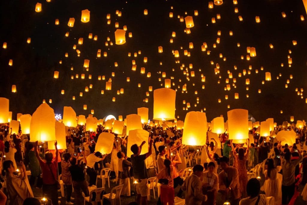 Loy Krathong Festival Festivals in November