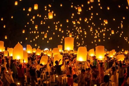 Yi Peng Lantern Festival 2025, Thailand