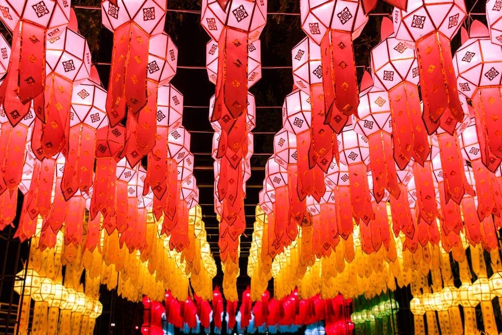 Paper lanterns Thailand