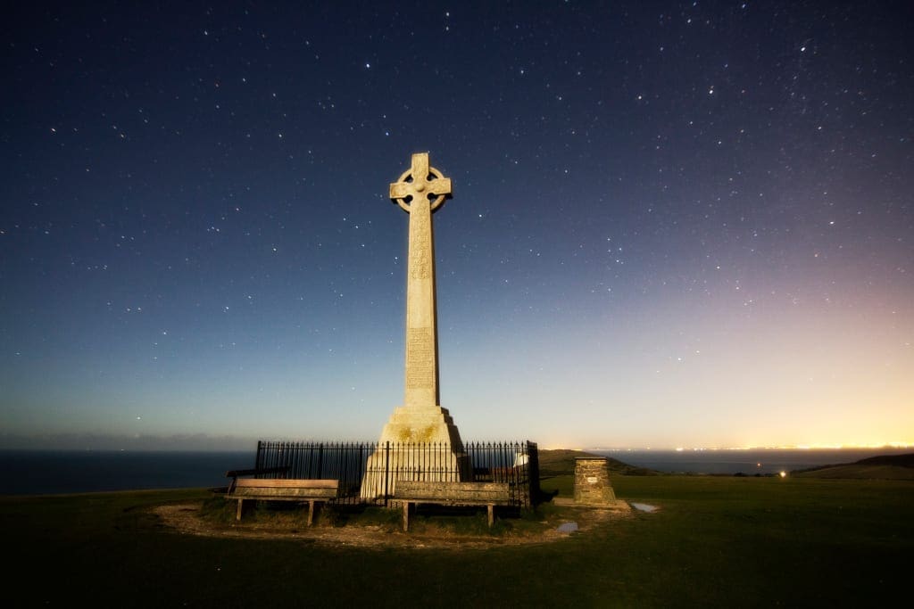 Tennyson Memorial on Tennyson Downs