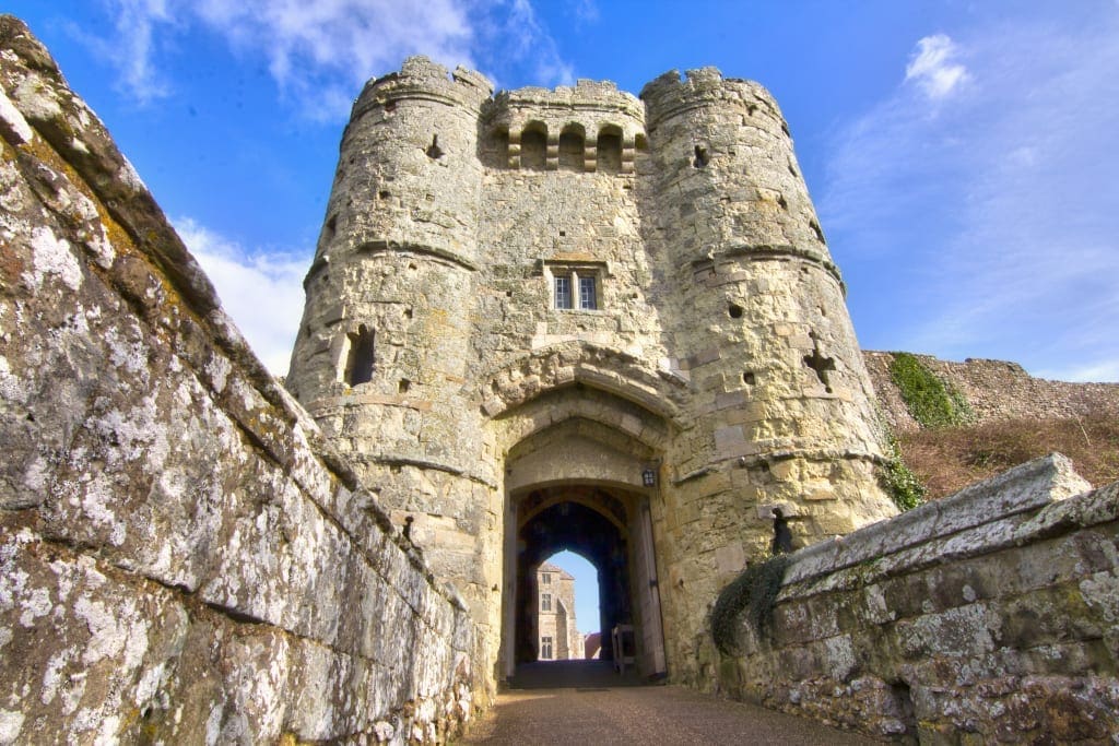 Carisbroke Castle Isle of Wight Holidays
