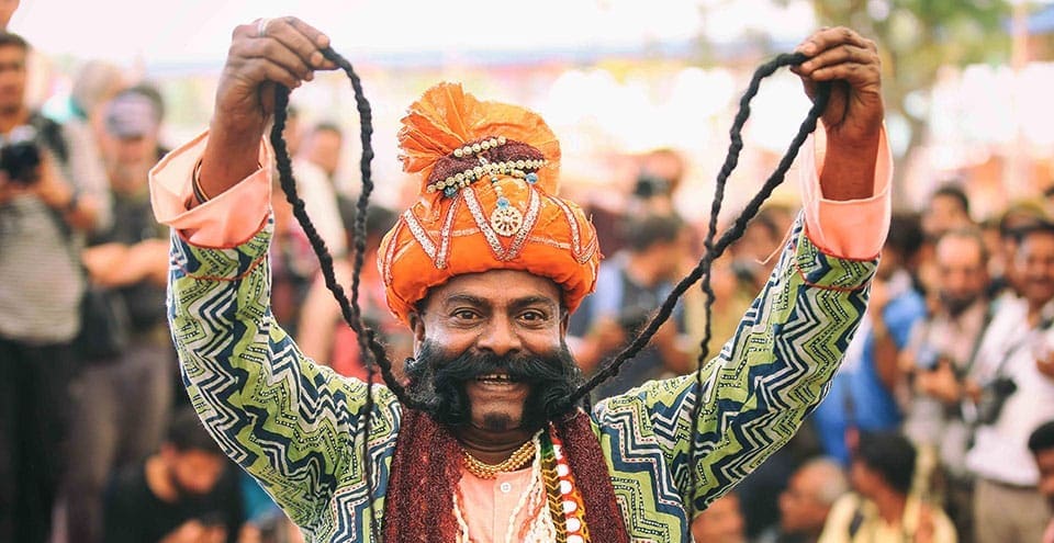 Moustache competition India