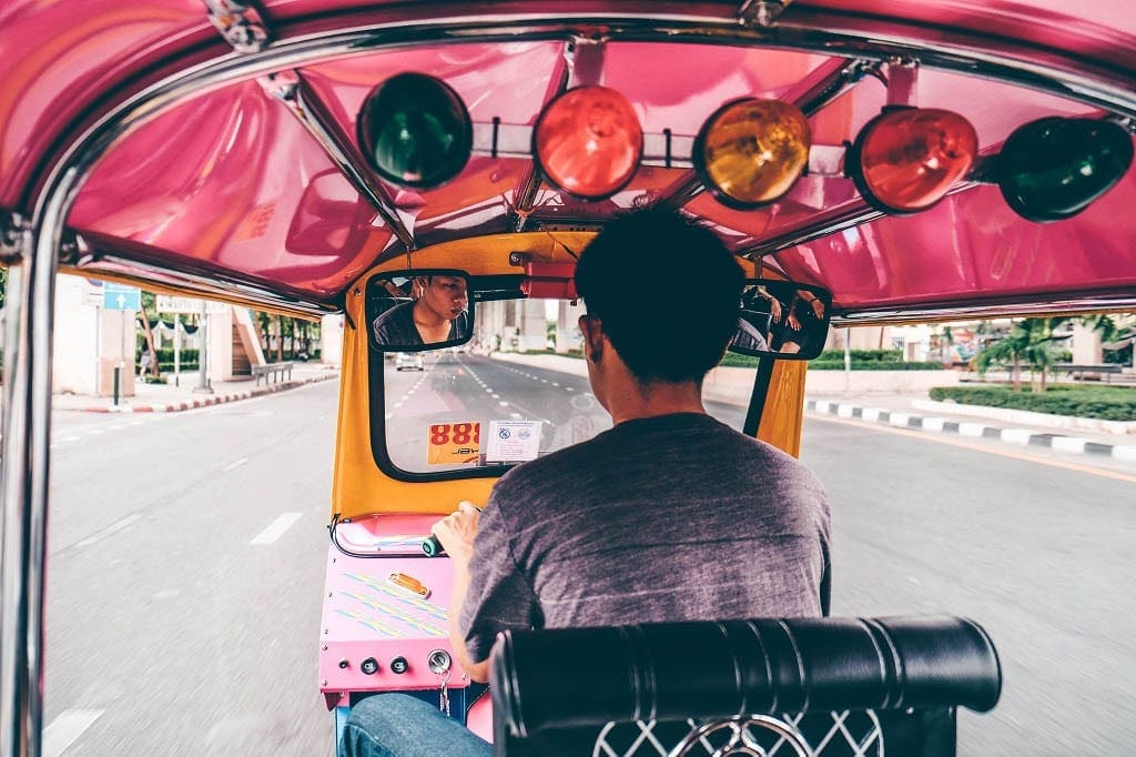 Thailand travel restrictions- tuk tuk