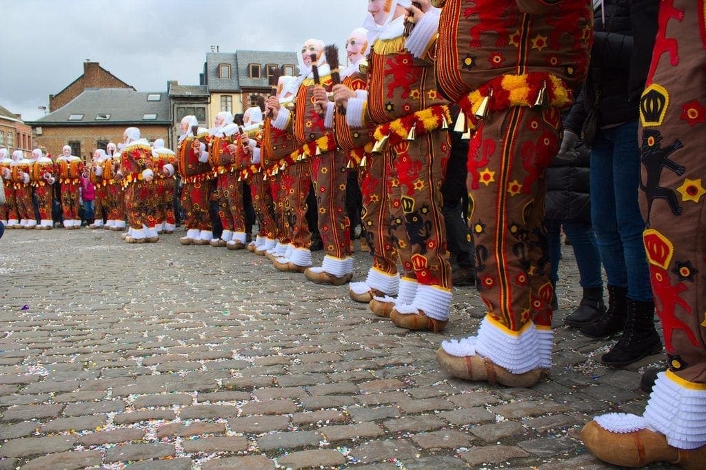 "Gilles" in wooden clogs, Belgium
