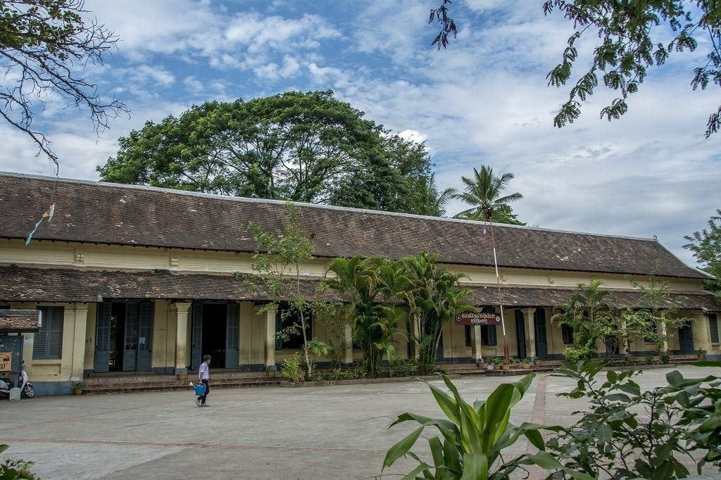 Luang Prabang Laos 8 French colonial primary school, Laos