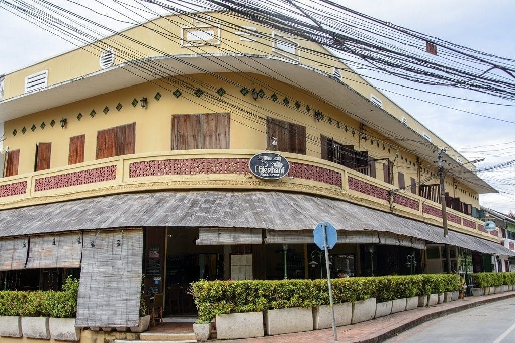 L'Eléphant restaurant, Laos