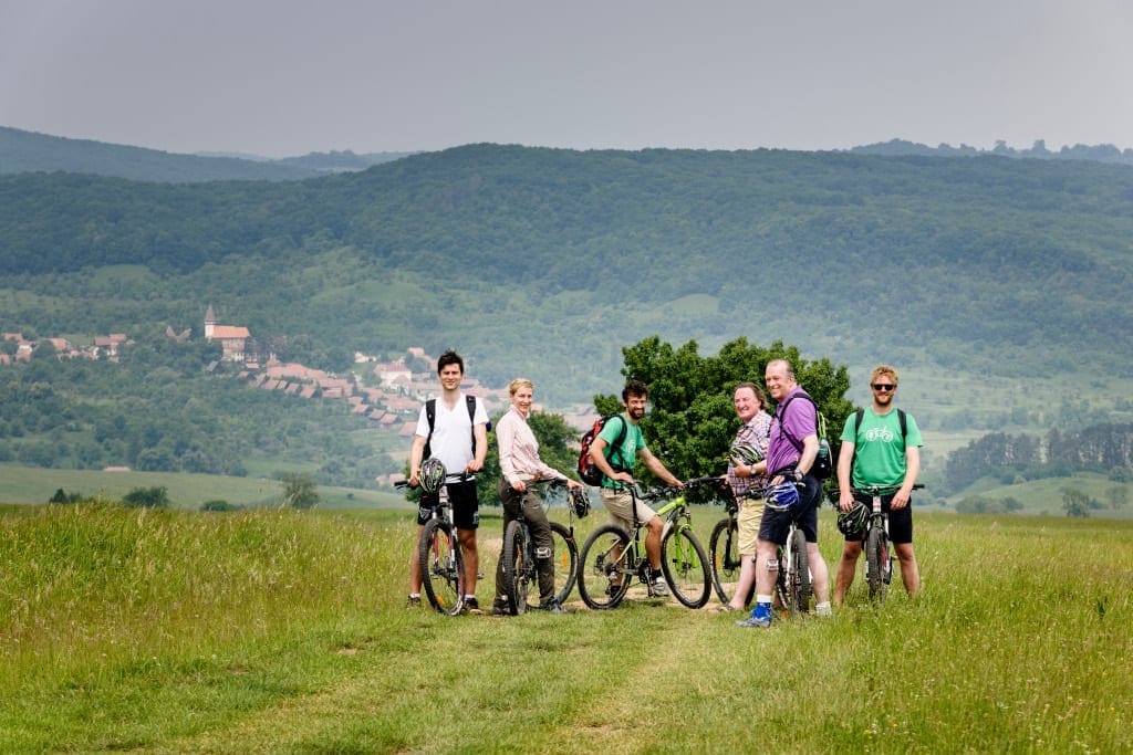 Slow Cyclist Transylvania Copyright Tom Hanslien