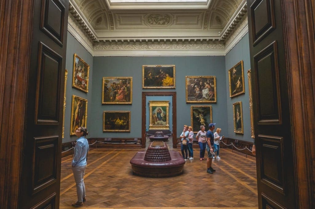 Wedrowne Motyle Old Masters Picture Gallery Dresden