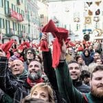 Italy Festivals Battle of the Oranges