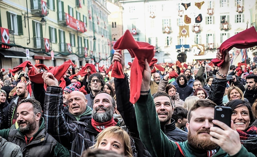 Italy Festivals Battle of the Oranges