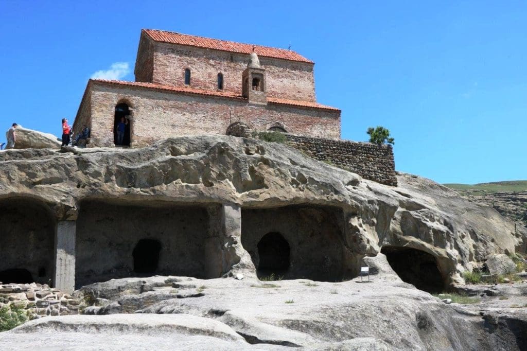 Uflistsikhe cave town & Basilica Tiblisi Georgia
