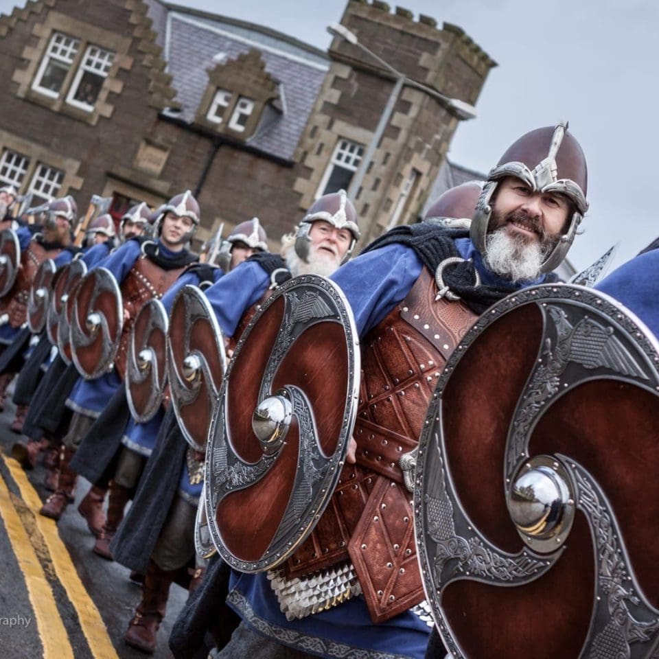 Up Helly Aa, Shetlands, 2025 Travel Begins at 40