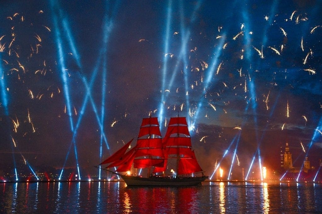 Scarlet Sails Saint Petersburg Russia