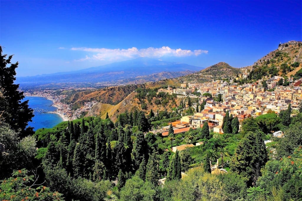 where to go in april Taormina, Sicily