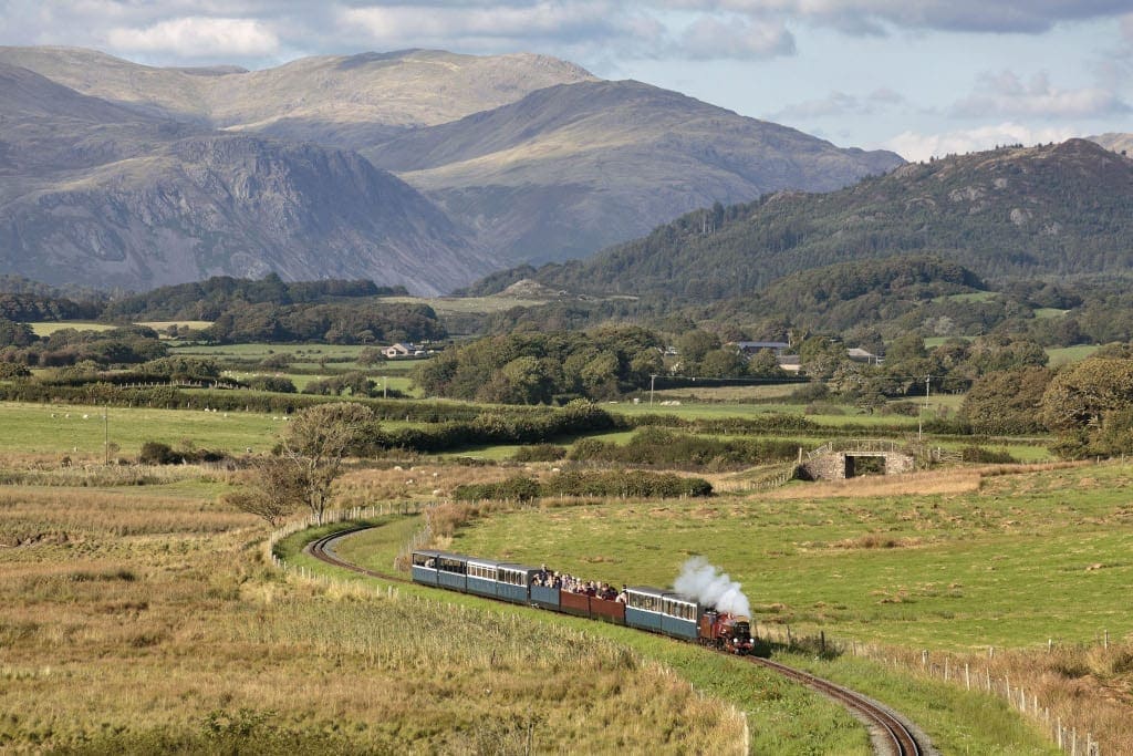 River Mite in the Barrow Marsh, Ravenglass and Eskdale Railway (c) Mark Fielding