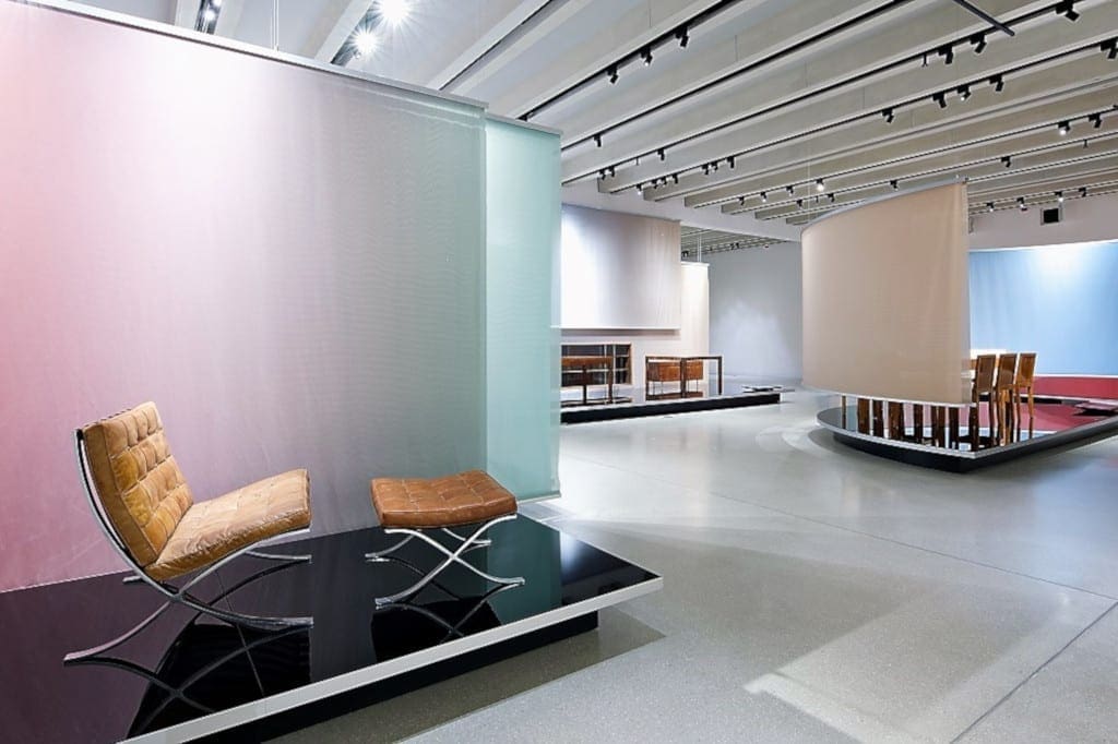 Mies van der Rohe furniture in Bauhaus Museum