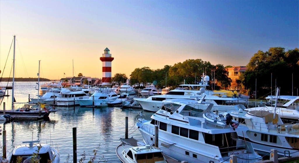 The lighthouse at Hilton Head Island