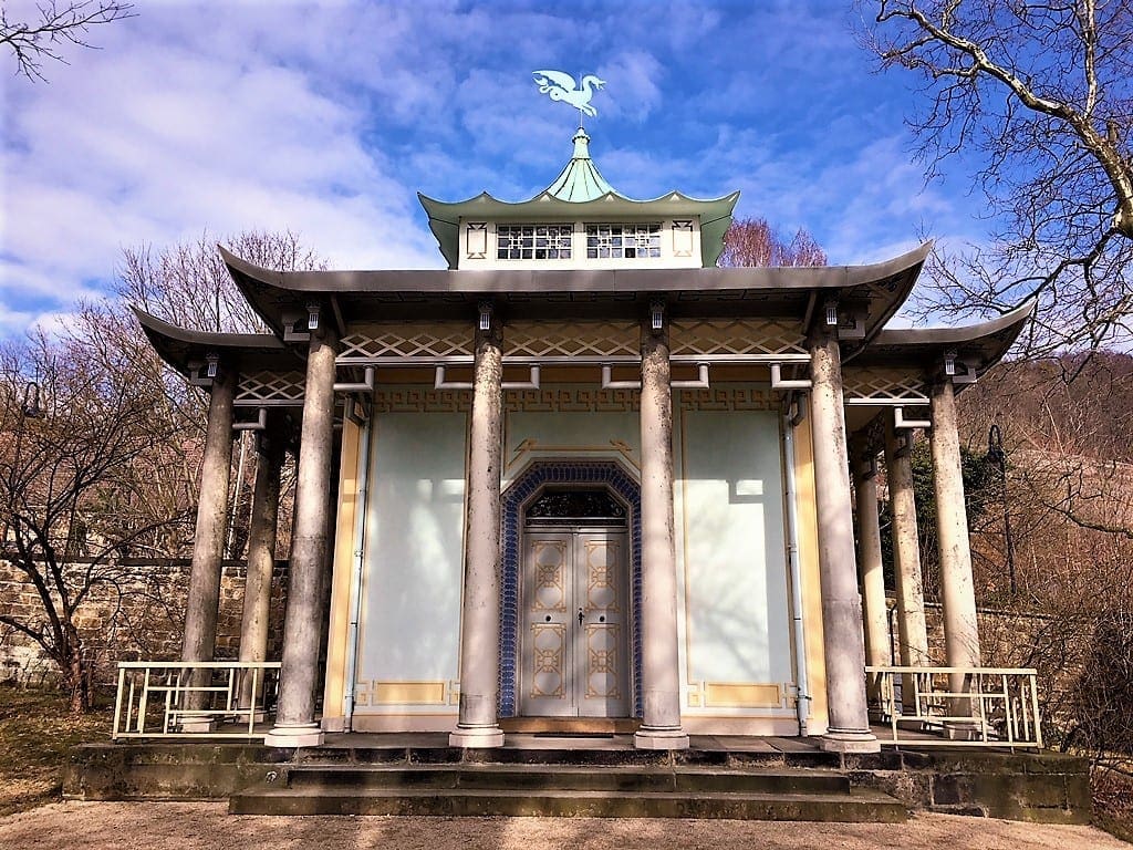 The grounds in Pillnitz Palace