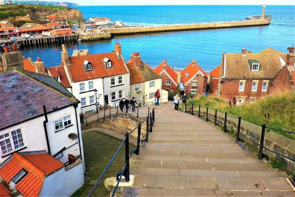 The North Yorkshire town of Whitby is famed for its fabulous fish and chips