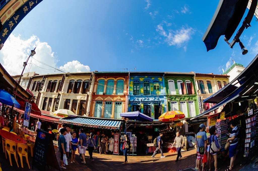 Colourful Shophouses of Chinatown