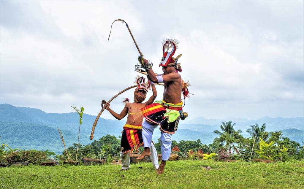 Whip Fighting Symbolises Life for Manggarai Flores