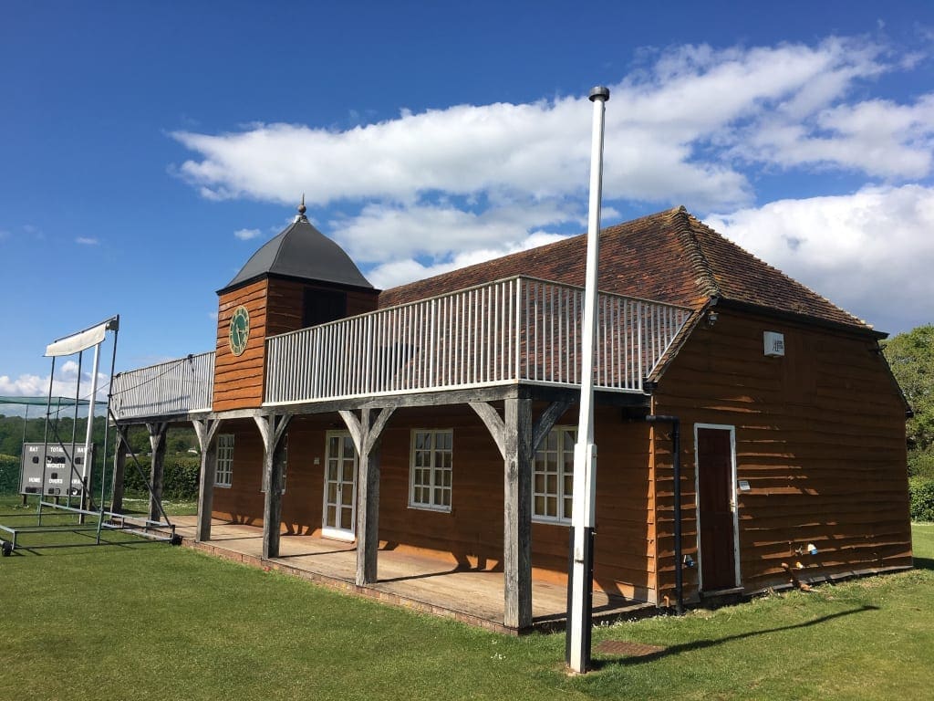 The pavilion at Hambledon