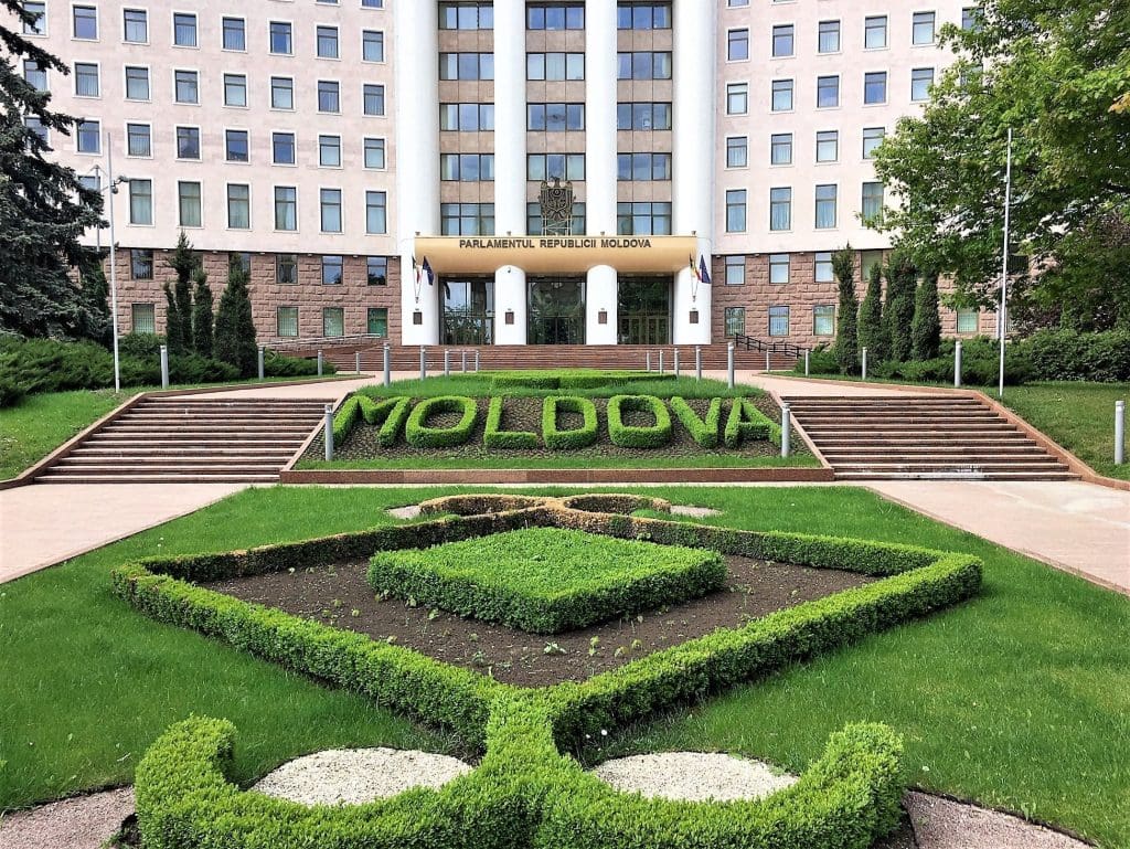 Moldova Parliament Chisinau
