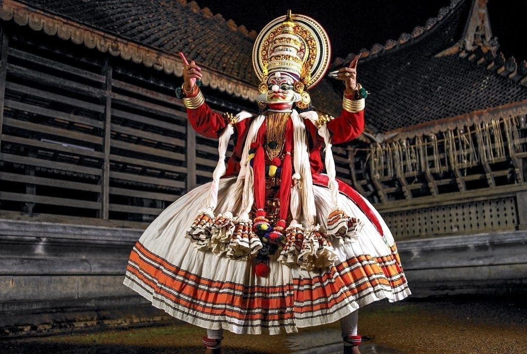 Kathakali dance, Kerala, India
