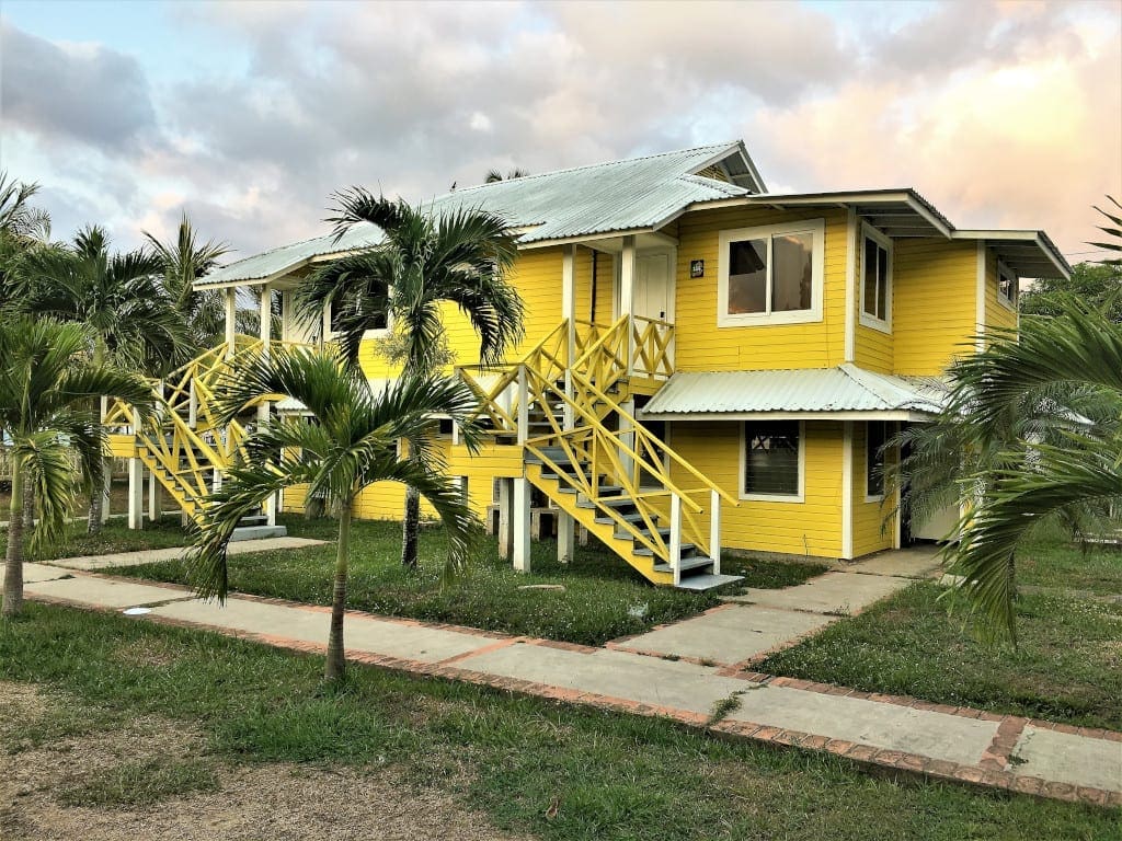 One of the houses at Tela, Honduras