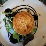 Goat's cheese and beetroot salad
