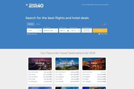 travel comparison site