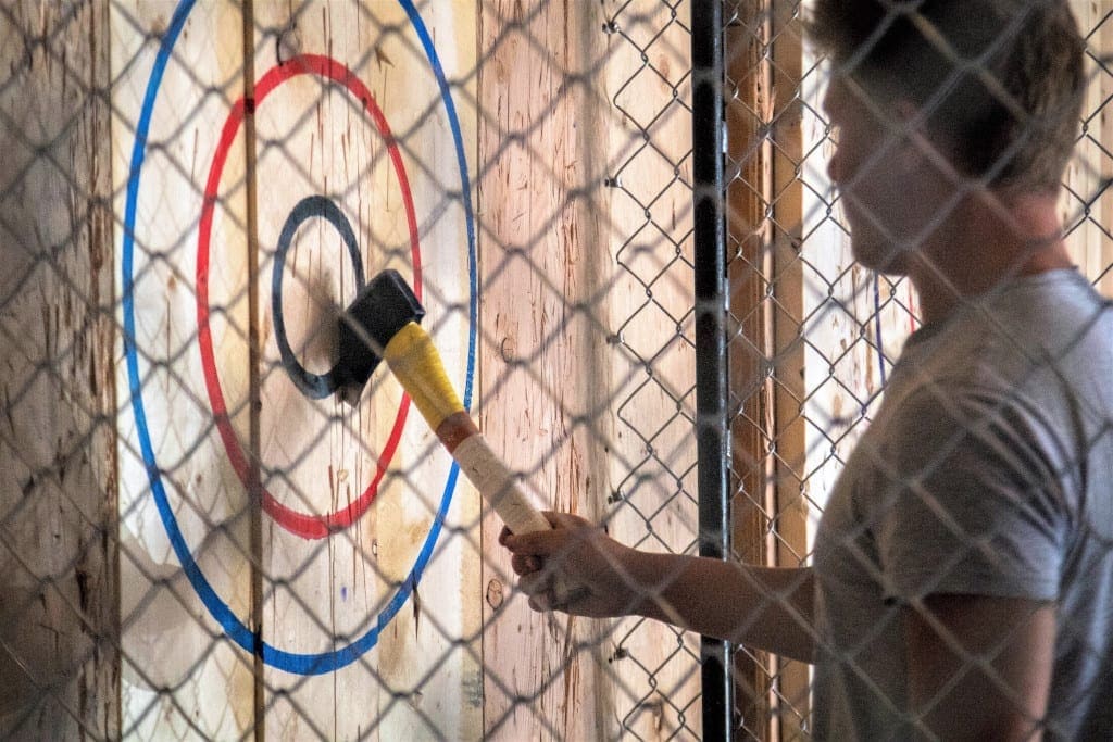 axe throwing