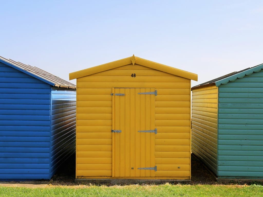 Beach hut