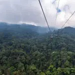 Cable car into the clouds