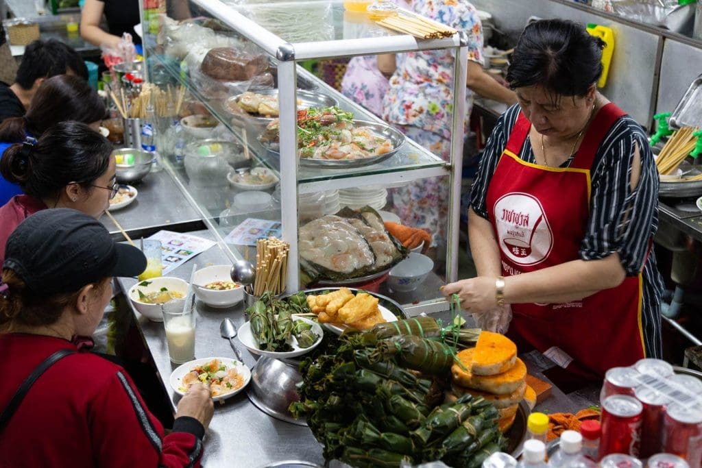 Food stall in Han Market