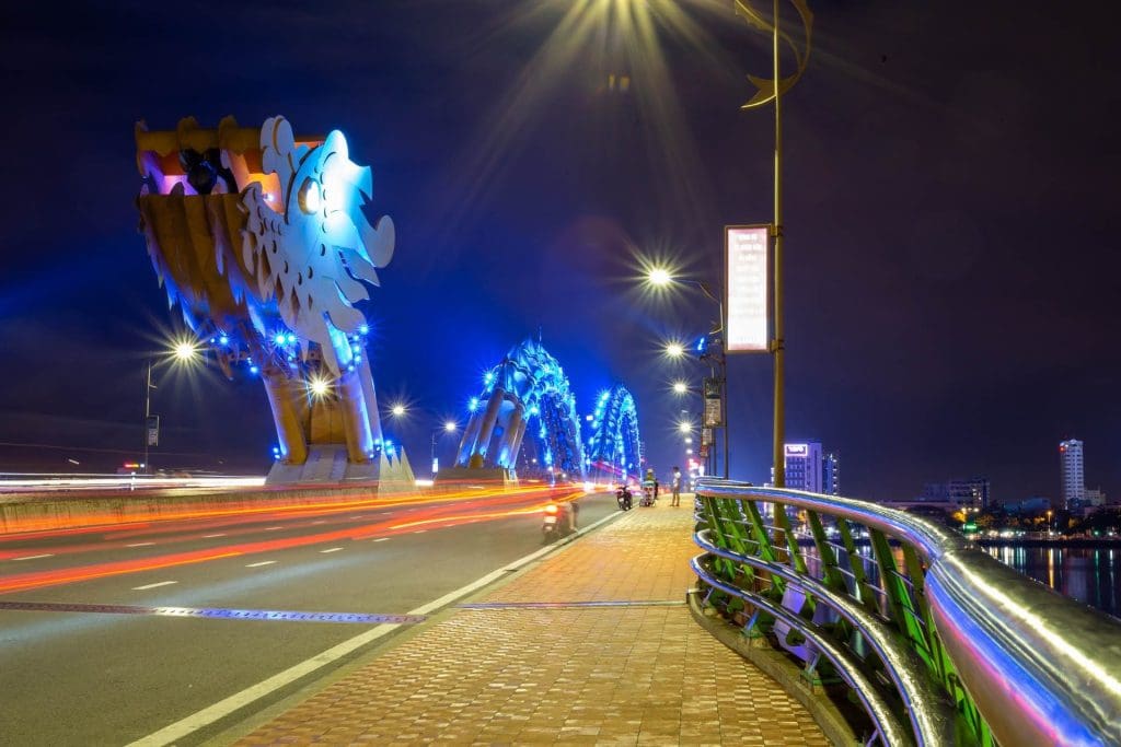 The Dragon Bridge in Da Nang